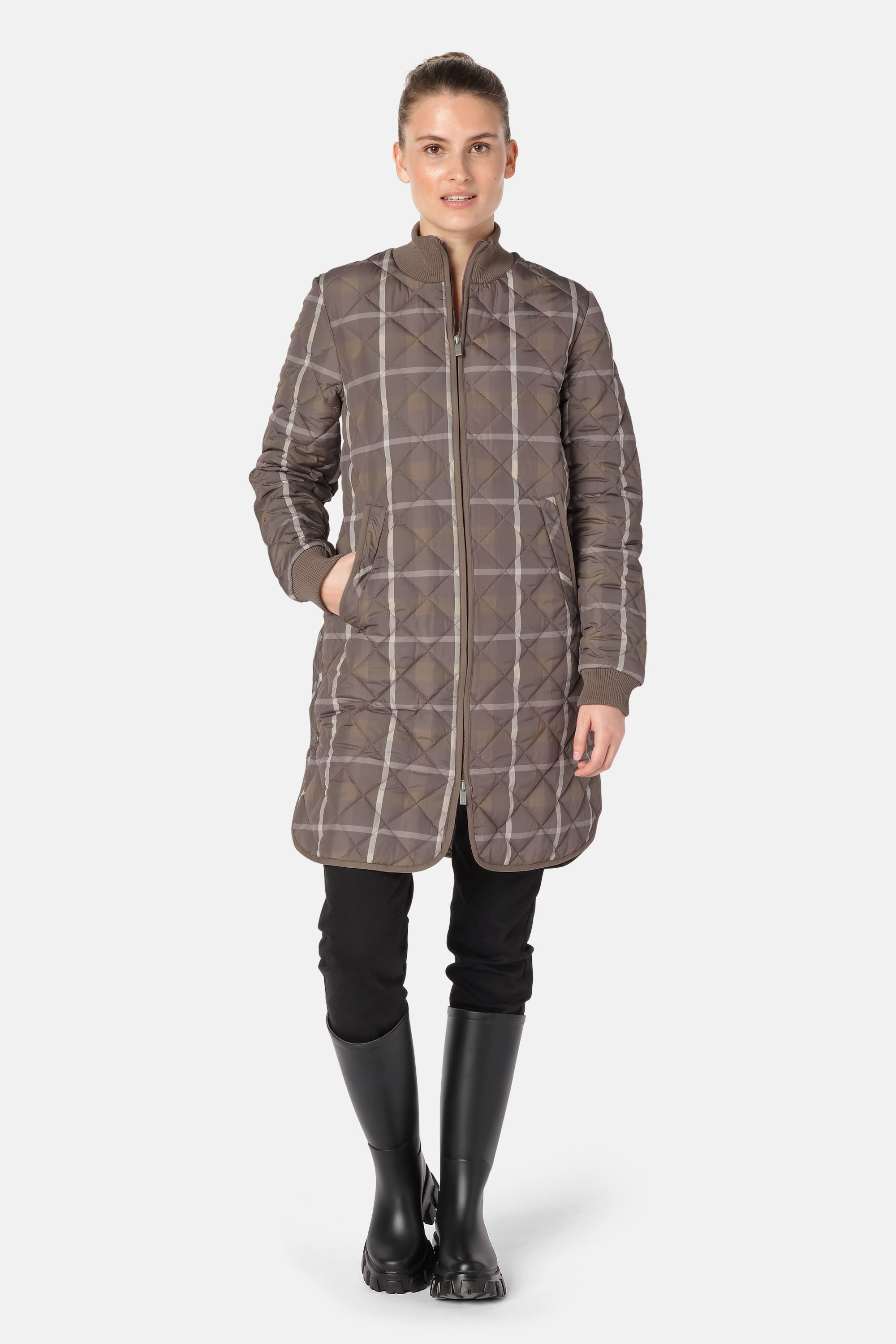 Ilse Jacobsen Hornbæk Outerwear Padded Coat Coat 232 Falcon